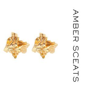 24K gold-plated Reese Earrings